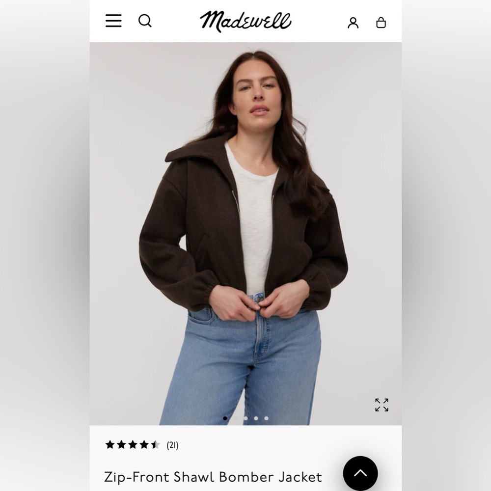 Madewell Bomber Jacket - Picture 4 of 11